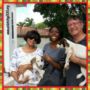 Verna en Jeff, Lex en Amadeus